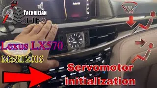 طريقة تعديل دفع الهواء المكيف في سيارات الكزس lx 570 طريقة جدا سهله How edit air thrust programming