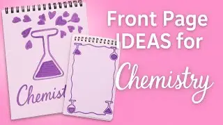 Front page ideas for school | school project| chemistry ⚗️🧪 | Daily Aesthetic