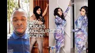 Vera Sidika's Fake Plastic Surgery Story -Clout Chasing #ericomondi #verasidika #plasticsurgery