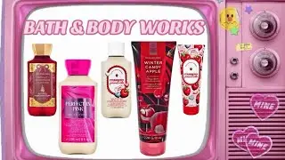 Vă arăt cremele mele de la BATH & BODY WORKS 🎀✨🍎🌸🧁🍬🍓🍰