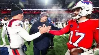 Pops say’s “Drake Maye over Josh Allen in a playoff game.” 