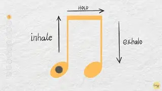 Eighth Notes | 3-Minute Breathing Exercise for Musicians & Everyone #deepbreathing #musiceducation