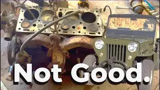 Двигатель Jeep оказался хуже, чем я думал! Снятие двигателя Flatfender и оценка повреждений!