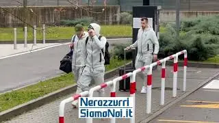 Inter in partenza per Riad (17 dicembre 2025) 