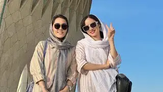 رفتیم میدان آزادی😇🥰جایتان خالی