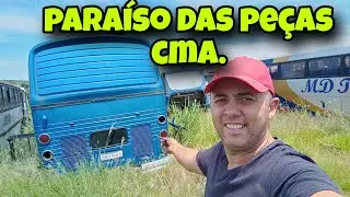 paraíso do c.m.a  ônibus  de todos os modelos  muita peça nesse desmanche