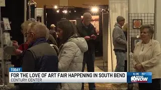&lsquo;For The Love of Art Fair&rsquo; kicks off in downtown South Bend