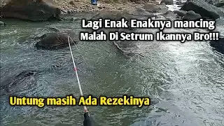 Mancing Sisa Setrum Ikan‼️Untung masih ada Rezeki