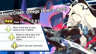 Dragalia Lost - Faith Forsaken Pt.1 | Asura Clash: Omega Level 3 (Raid) [Full Clear]
