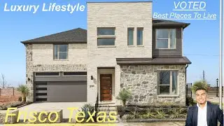 Touring a Million Dollar Contemporary Home in Frisco Texas - Trophy Homes