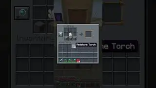 Minecraft Guide: How to craft Redstone Comparator #shortvideo #minecraft #gaming #minecraftbuilding