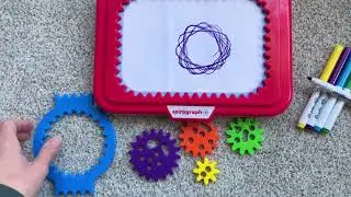Fun Art Activity For Young Kids - Spirograph Jr. Demo
