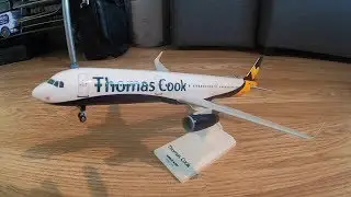 Посвящение авиакомпании Thomas Cook Airlines &mdash; открытие Skymarks Airbus A321 в гибридной ливрее Thomas Cook