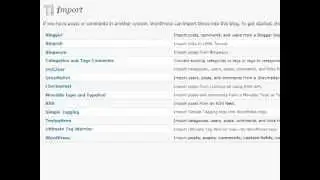 Wordpress Tools Basic Overview