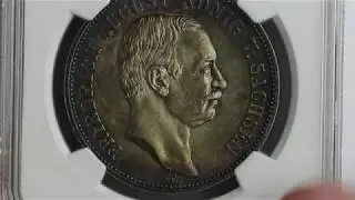 Deutsche M&uuml;nzen Rarit&auml;ten: Die sch&ouml;nsten Kaiserreich Silberm&uuml;nzen aus Sachsen