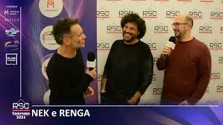 Le interviste di RSC ai big di Sanremo 2024 - Nek e Renga