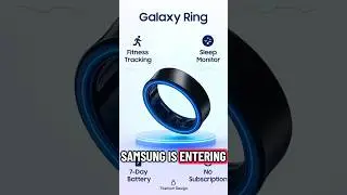 Samsung Galaxy Ring-Tiny but Powerful! #Samsung #GalaxyRing #Wearables #iphone #apple #tesla