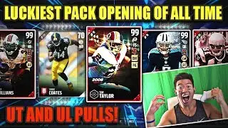 LUCKIEST PACK OPENING EVER! SEAN TAYLOR & ULTIMATE TICKET PULL! MADDEN 17 ULTIMATE TEAM