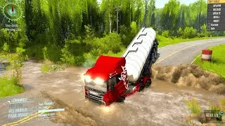 Watch How a Collapsed Bridge Turn DEADLY in Seconds - Spintires Mudrunner 2018
