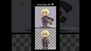 Pixel Chibi Commission 💚