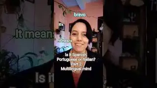 Is it Spanish, Portuguese or Italian? Part 2 #languagelearning #falsefriends #multilingualism