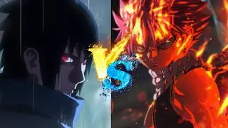 Sasuke VS Natsu (New) in Jump Force Mugen