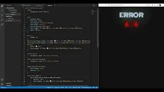 HTML CSS Animation ERROR 404 #html  #css