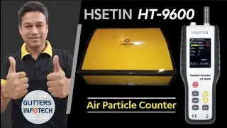 Air Quality Monitor | HSETIN HT-9600 Air Particle Counter | Air Quality Index