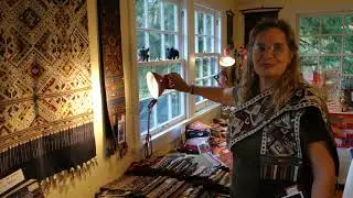 The Amazing Naturally-Dyed, Handwoven Silks of Xam Tai in NE Laos