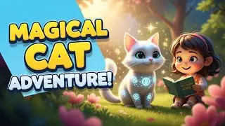 The Magical Cat Who Lost His Powers!  3D Kids Adventure Animation  Friendship Saves the Day!