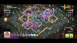 clash of clans th 12 v/s 12 New air attack 2022