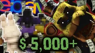 The Most EXPENSIVE FNAF Merch Sold on Ebay | Five Nights at Freddy's