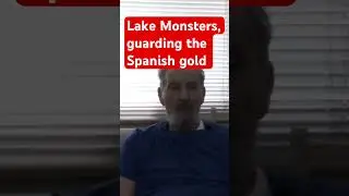 Spanish gold is guarded by a lake monster