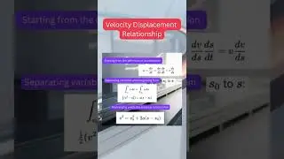 Velocity Displacement Law [Physics2Go]