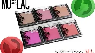 Pocket Review: Moody Blushes Mulac Cosmetics | Simona Nappi MUA