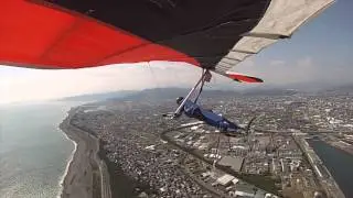 FLPHG （Explorer LD）motor hang glider 4th 千本浜 2104.09.23