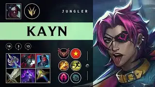 Kayn Jungle vs Viego - VN Grandmaster Patch 25.24