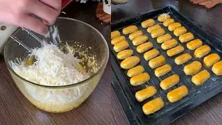 Who really likes to eat cheese cake, Resep kastangel keju ala debm