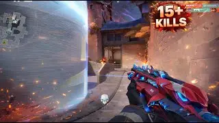 Full COMPETITIVE game silver valorant | 15+ kills #2