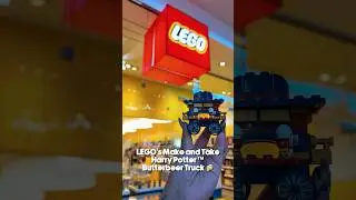 Make and Take Butterbeer Truck event @harrypotter @LEGO #lego #butterbeer #harrypotter