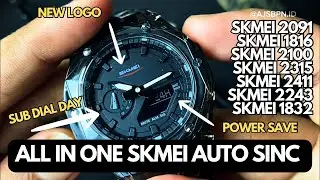 All in one Setting SKMEI Automatic Sinkronisasi SKMEI 2411