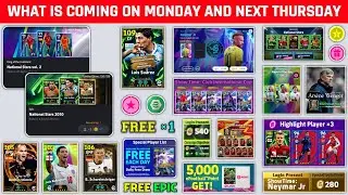 Free Epic & Free Coins Campaign 🤩 What Is Coming On Tomorrow & Next Thursday In eFootball 2026