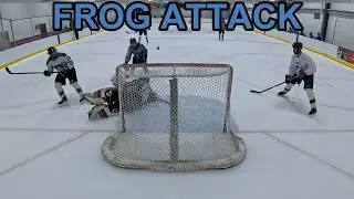 U-CHARITIES INVINTATIONAL GAME 1... *MIC&rsquo;D UP* Go Pro Hockey Goalie
