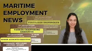 Maritime Employment News- Career Opportunities Ashore