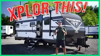 Исследуйте вместе с нами! 2025 Grand Design RV Transcend Xplor 20MKX Travel Trailer Tour | Beckley's RVs