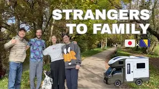 A Bosnian Couple Scanned Our Van QR— Then Invited Us Home!