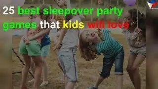 25 best sleepover party games that kids will love