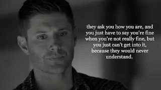Destiel but every time Lucifer uses Cas to hurt Dean Quit Playing Games With My Heart starts playing