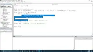 VBA: Nested Statements