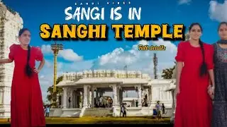 Sanghi Temple vlog in hyderabad || best place for weekend || #sanghitemple #sanghi temple vlog